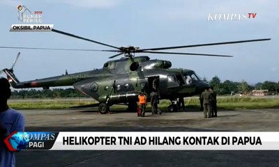 Helikopter TNI AD Hilang Kontak di Papua