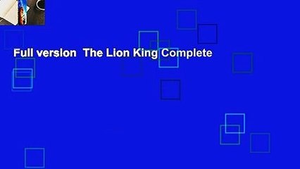 Full version  The Lion King Complete