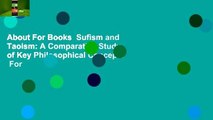 About For Books  Sufism and Taoism: A Comparative Study of Key Philosophical Concepts  For