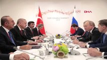 DHA DIŞ - Cumhurbaşkanı Erdoğan, G20 Liderler Zirvesi'nde Rusya Devlet Başkanı Putin ile görüştü