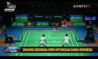 Drawing Indonesia Open Untungkan Ganda Putra Indonesia