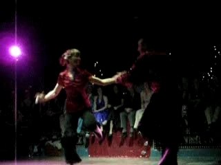 Cathy & Gilbert "Jumpin at the woodside 2007