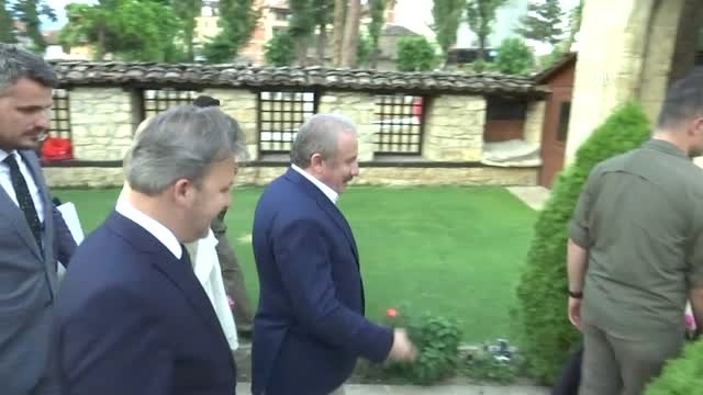 TBMM Başkanı Şentop, Kuzey Makedonya'da Alaca Camisini ziyaret etti