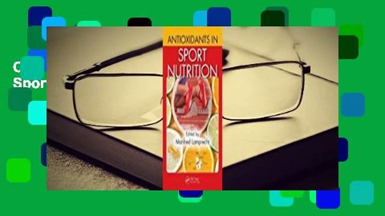 Online Antioxidants in Sport Nutrition  For Trial