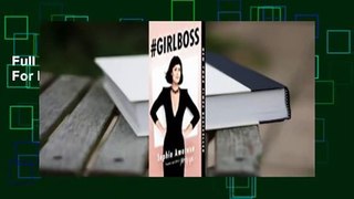 Full E-book #GIRLBOSS  For Free