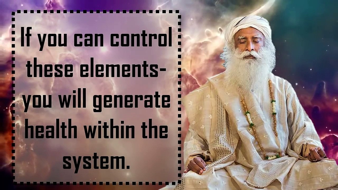 If you can control these 5  elements...