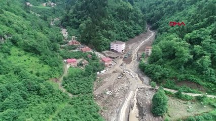 TRABZON Selin vurduğu mahalle boşaltılıyor