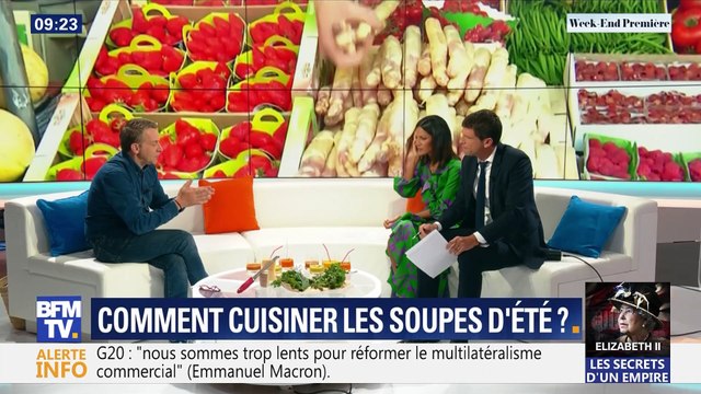 Comment cuisiner les soupes d'été ?