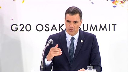 Sánchez: "España no se puede parar"