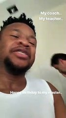 Ogenyi Onazi'den Ünal Karaman'a: "Doğum günün kutlu olsun hocam"