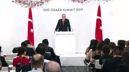 Cumhurbaşkanı Erdoğan: '(Kaşıkçı cinayeti) Bu işi birinci derecede meydana çıkarması gereken kişi MBS'dir'  - OSAKA
