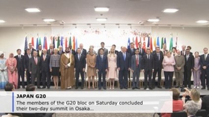 G20 summit ends with declaration of support for free trade principles