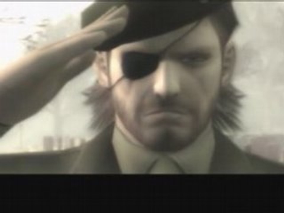 Metal gear solid 3 Snake eater (ending)