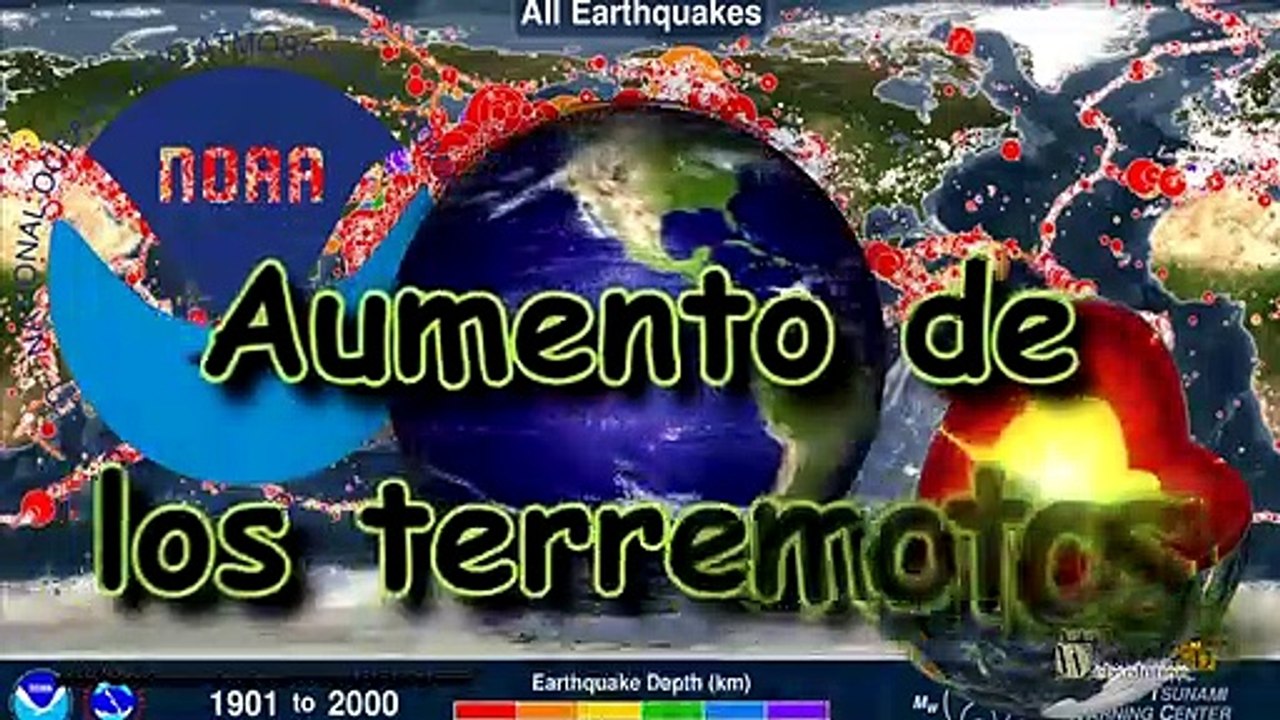 Aumento de los terremotos. VC3-E360-E