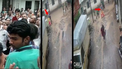 VIDEO: रास्ते में कीचड़ से बचने युवती ने पकड़ा बिजली का पोल, करंट ने कुछ ही सेकेंड में ले ली जान