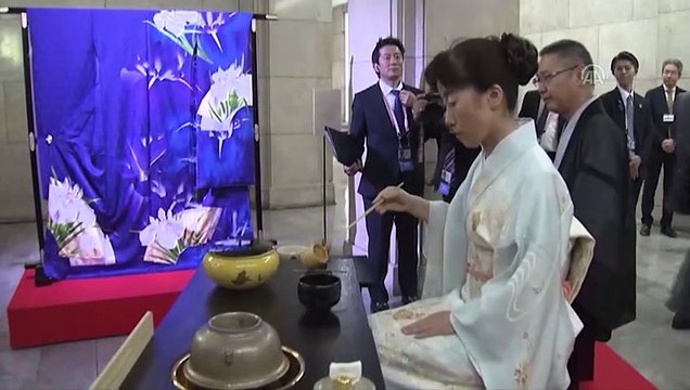 Lider eşlerine çay seremonisi - OSAKA