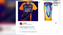 ICC Cricket World Cup 2019 : Twitterati Gives Mixed Reaction To India's Orange Dominated Jersey