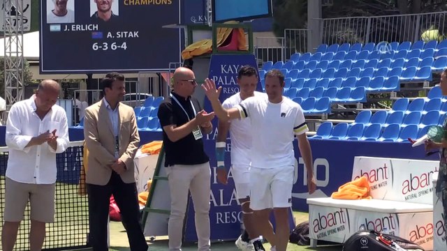 Tenis: Turkish Airlines Antalya Open - Çiftlerde şampiyon Erlich-Sitak - ANTALYA