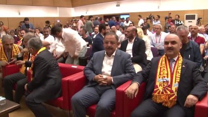 Kayserispor'da Başkan Erol Bedir güven tazeledi