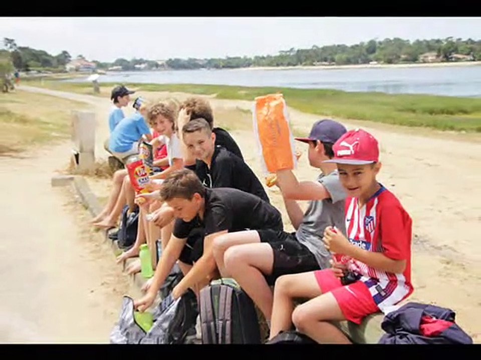 Week end au camping pour les U11 et U13 à Capbreton