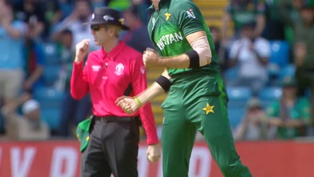 Shaheen strikes in eventful first over