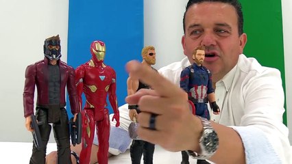 Superhéroes en español. Vídeo de juguetes para niños.