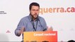 Pere Aragonés pide “diálogo al Gobierno”