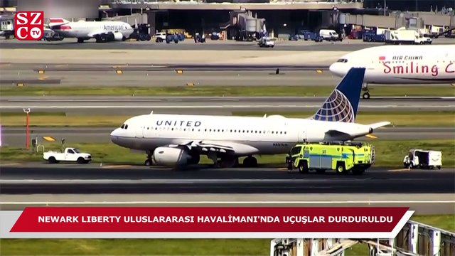 ABD’nin New Jersey eyaletinde tüm uçuşlar durdu!