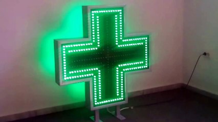 Ηλεκτρονικός σταυρός φαρμακείου με 824 LED και πολλά εφέ
