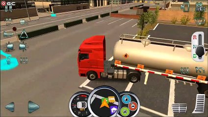 Euro Truck Driver 2018 "Cargo GAS London" Android Gameplay