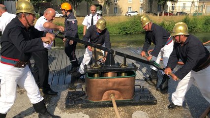 Démonstration de pompe à eau