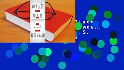 [GIFT IDEAS] No Place to Hide: Edward Snowden, the NSA, and the U.S. Surveillance State
