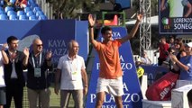 Tenis: Turkish Airlines Antalya Open - Tekler şampiyonu Lorenzo Sonego - ANTALYA