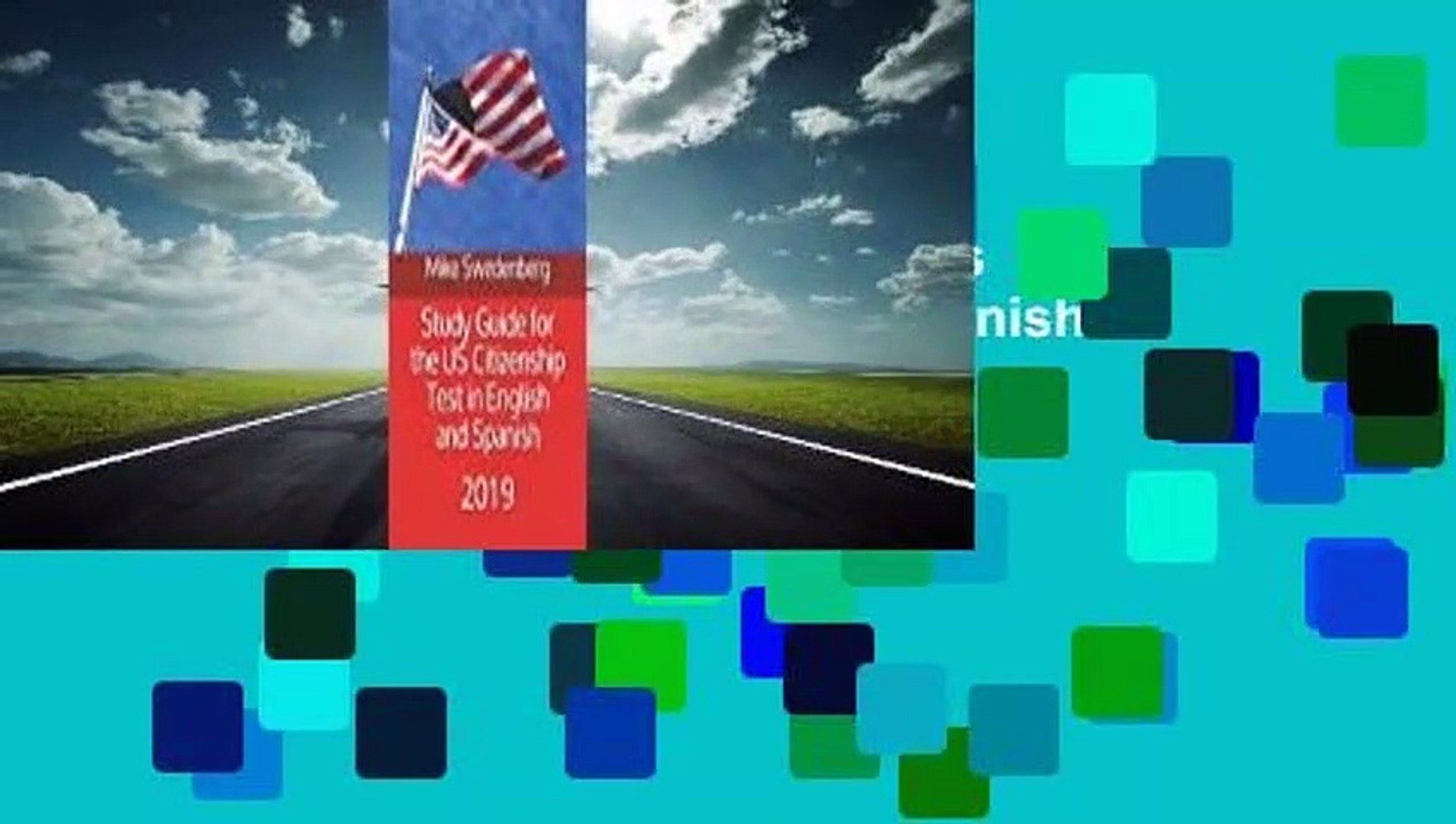 Full E-book  Study Guide for the Us Citizenship Test in English and Spanish: 2019  Best Sellers