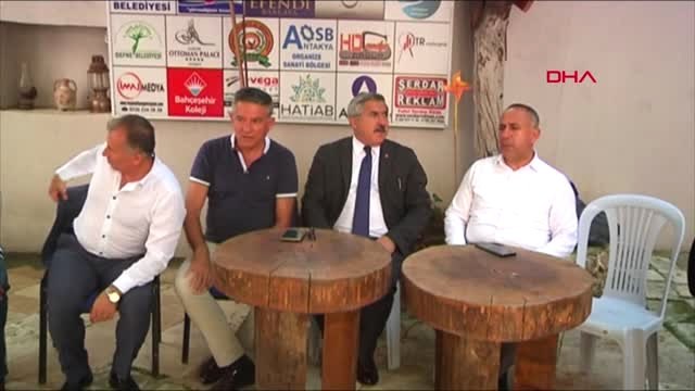 HATAY Yayman Tahtaköprü ve Reyhanlı Barajı'nı bu yıl bitiriyoruz