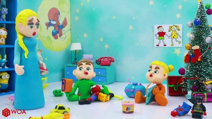 SUPERHERO BABY NEW UNICORN RAINBOW HAIR  Play Doh Cartoons For Kids