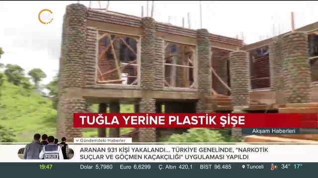Plastik şişelerden ev