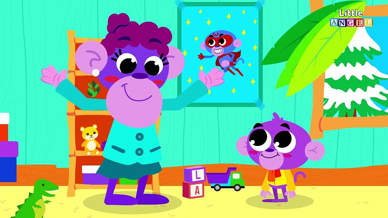 No No Mommy, I Can't! | Baby Monkey | Kids Songs by Little Angel