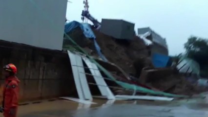 남부 지방 집중호우...옹벽 붕괴 등 사고 잇따라 / YTN