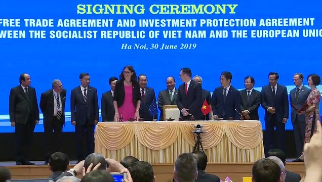 Vietnã e União Europeia assinam acordo