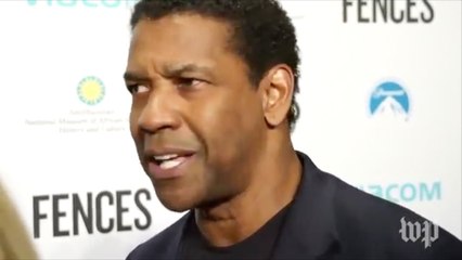 Denzel Washington Blasts The Media on Dishonesty and "Fake News"