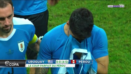 Copa America : Suarez en pleurs après son tir au but manqué