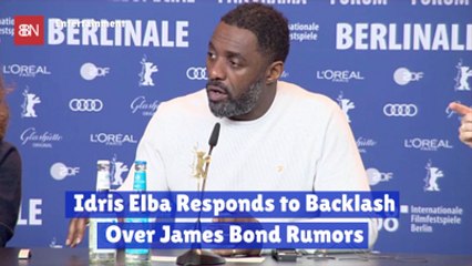 Idris Elba Comments On The New James Bond Movie