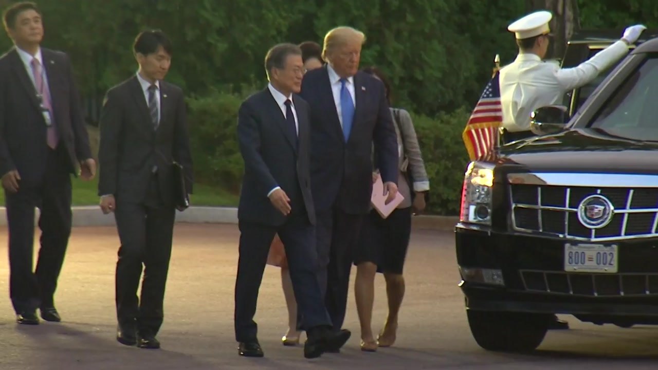 한미 정상 오늘 DMZ 방문할 듯...잠시 뒤 한미 정상회담 / YTN