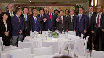 [현장영상] 트럼프 "韓 대기업 총수들, 앞으로도 투자 확대해주길" / YTN