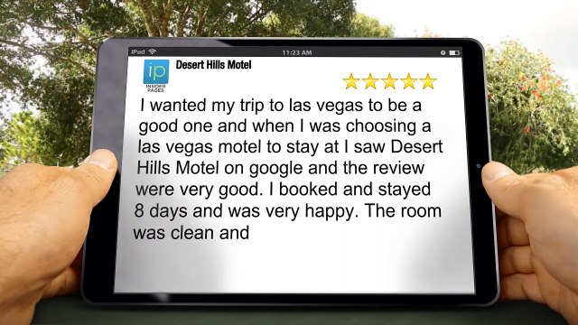 Desert Hills Motel Las Vegas Incredible 5 Star Review by