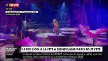 Les premières images du spectacle du Roi Lion lancé hier soir à Disneyland Paris pour inaugurer la saison de l'été