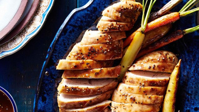 Apple Butter-Glazed Turkey