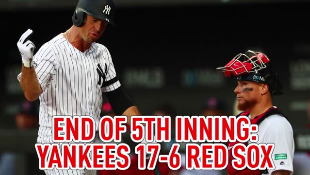 Don't blame the ball park - Yankees and Red Sox on 30 run feast in London