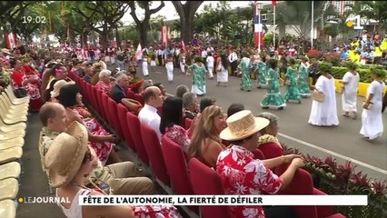 Fête de l'autonomie, la fierté de défiler